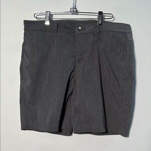 EDDIE BAUER Travex Horizon Stretch Outdoor 4 Pocket Grey Camp Hiking Shorts 10